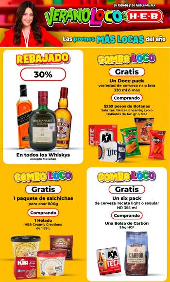 Folleto actual H-E-B - 13.6.2025 - 19.6.2025.