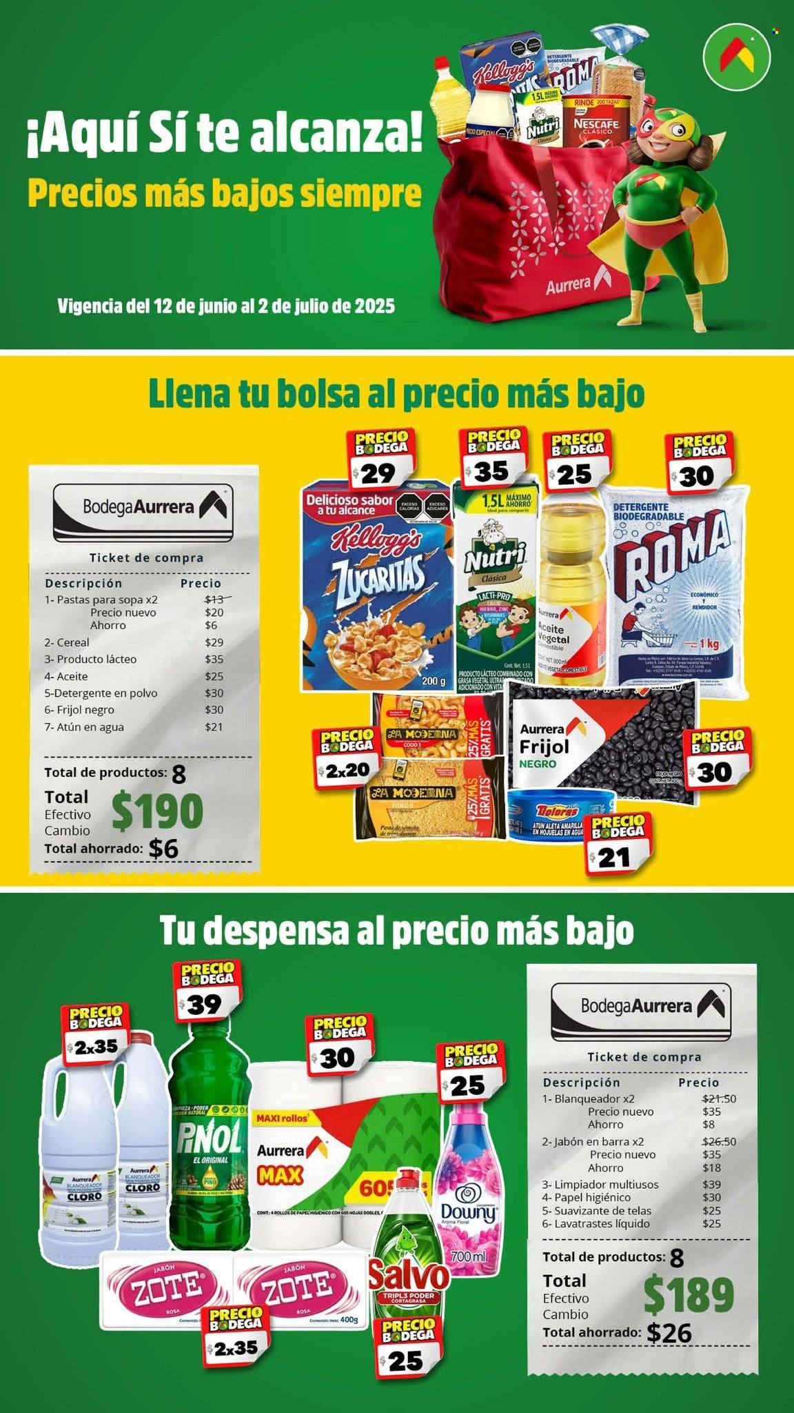 Catálogo Bodega Aurrerá - 12.6.2025 - 2.7.2025. Página 1