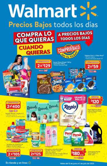Folleto actual Walmart - 12.6.2025 - 2.7.2025.