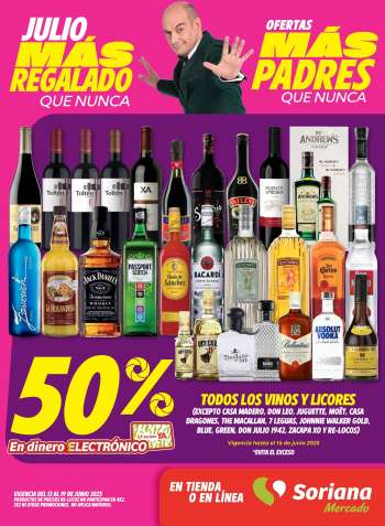 Folleto actual Soriana Mercado - 13.6.2025 - 19.6.2025.