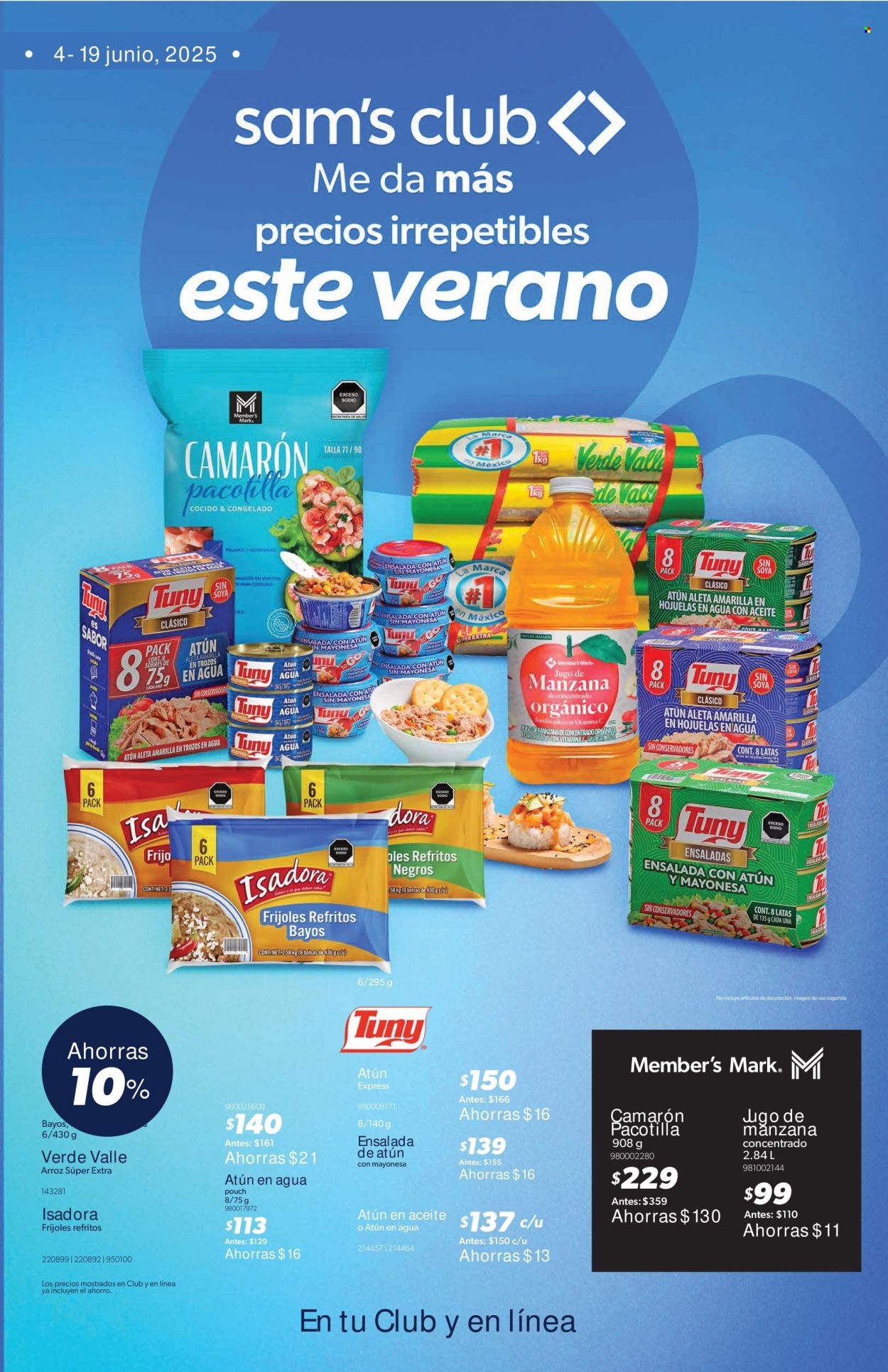 Catálogo Sam's Club - 4.6.2025 - 19.6.2025. Página 1