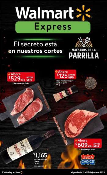 Folleto actual Walmart Express - 13.6.2025 - 15.6.2025.