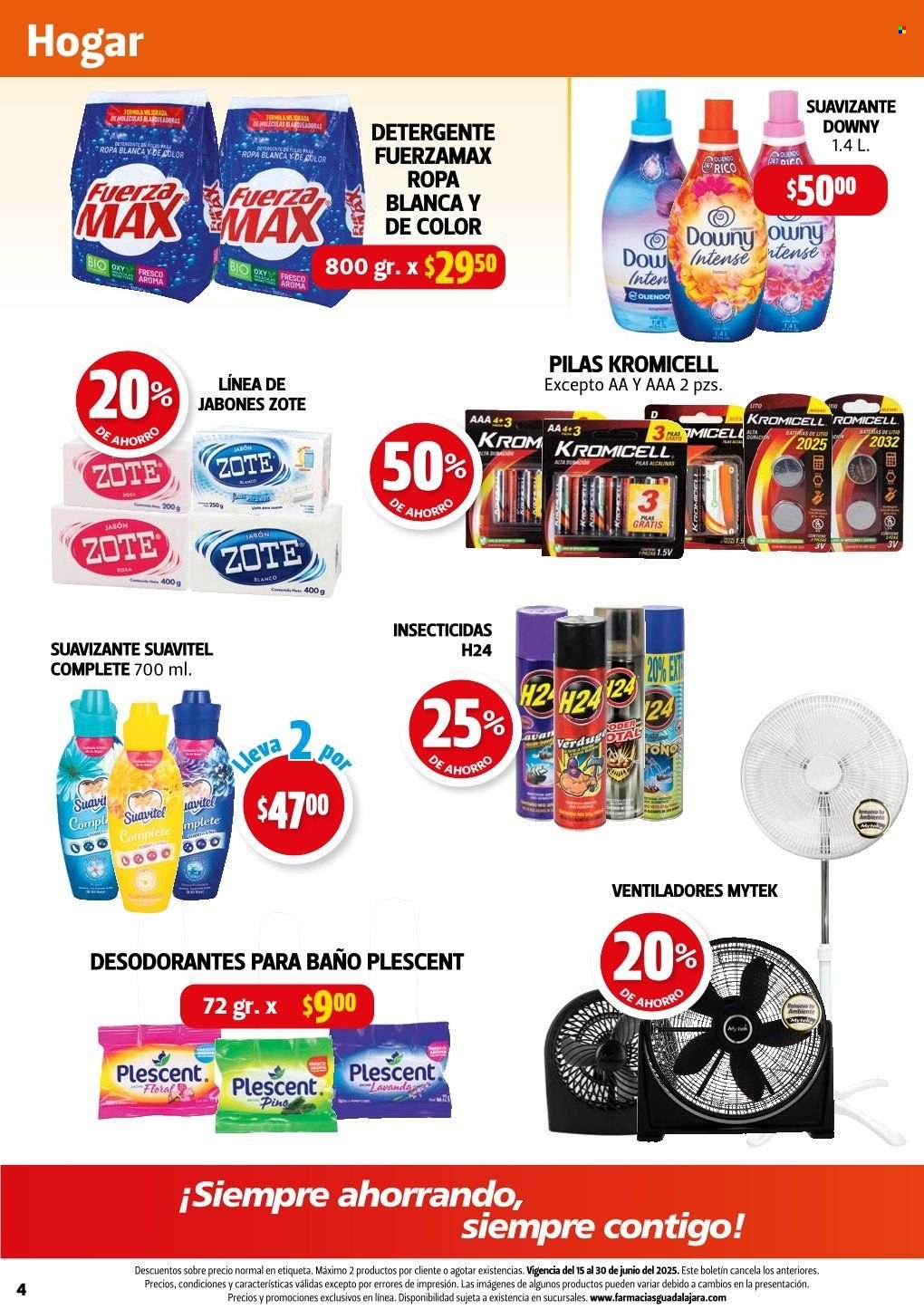 Catálogo Farmacias Guadalajara - 15.6.2025 - 30.6.2025. Página 4