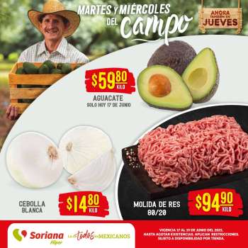 Folleto actual Soriana Híper - 17.6.2025 - 19.6.2025.