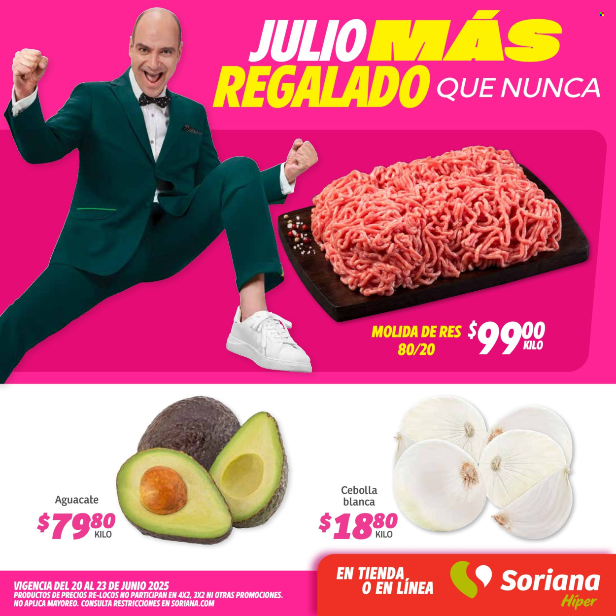Catálogo Soriana Híper - 20.6.2025 - 23.6.2025. Página 1