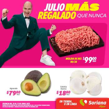Folleto actual Soriana Híper - 20.6.2025 - 23.6.2025.