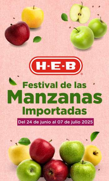 Folleto actual H-E-B - 24.6.2025 - 7.7.2025.