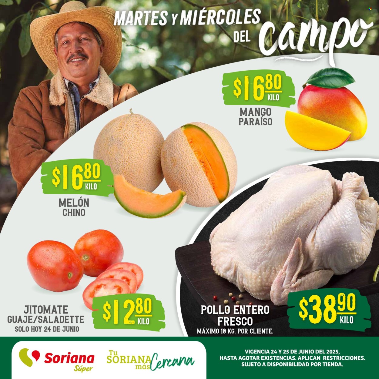 Catálogo Soriana Súper - 24.6.2025 - 25.6.2025. Página 1