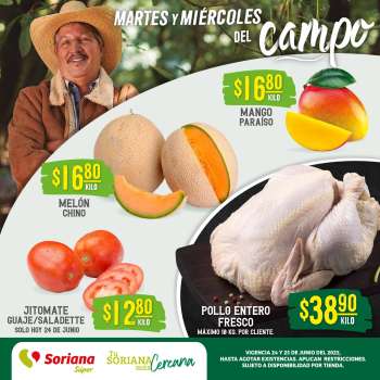 Folleto actual Soriana Súper - 24.6.2025 - 25.6.2025.