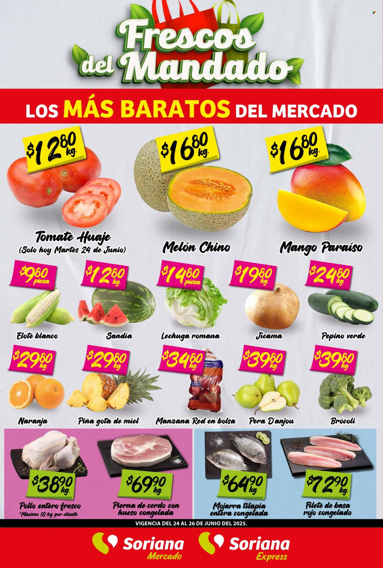 Catálogo Soriana - 24.6.2025 - 26.6.2025. Página 1