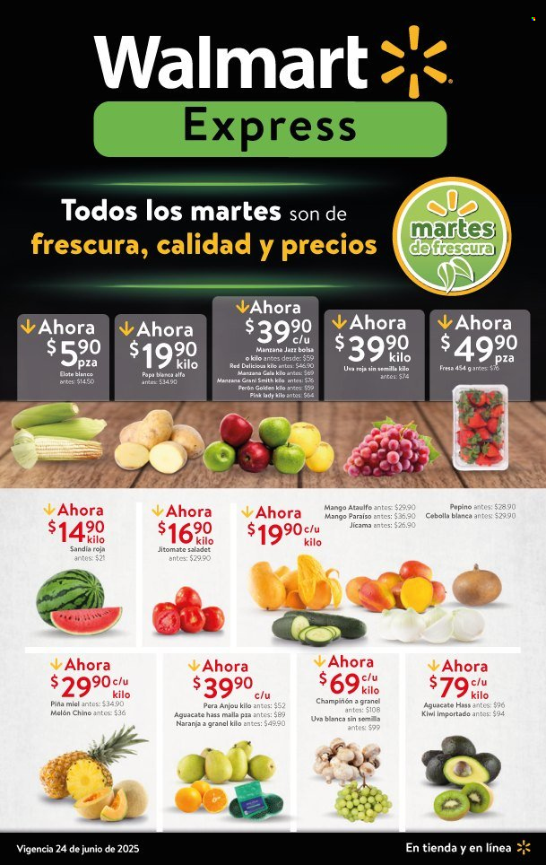 Catálogo Walmart Express - 24.6.2025 - 24.6.2025. Página 1
