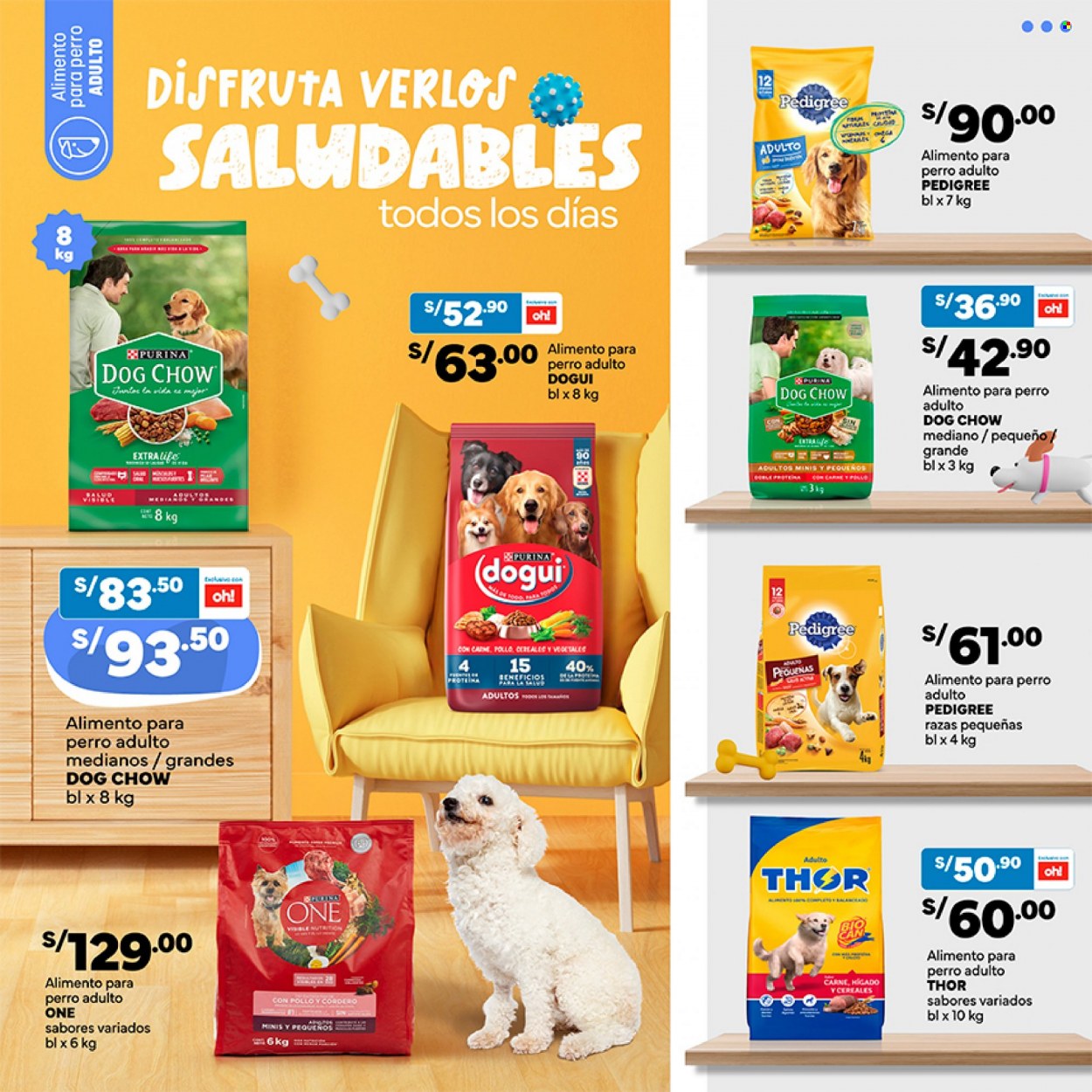 Folleto actual Plaza Vea - 11.9.2023 - 28.9.2023 - Ventas - Bic, Purina, Pedigree, alimento para perros, alimentos para mascota. Página 8.