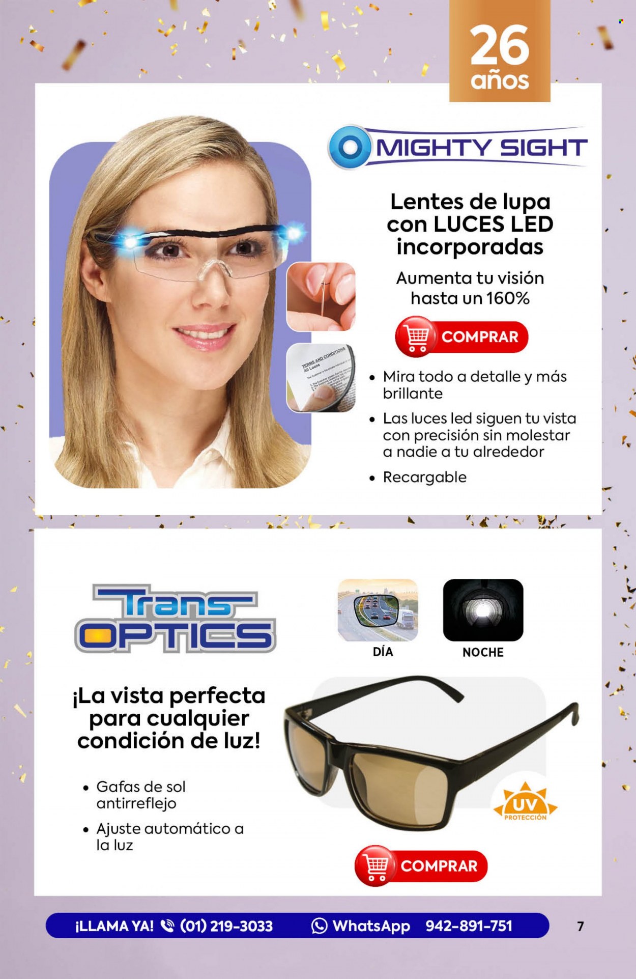 thumbnail - Folleto actual Quality Products - Ventas - gafas, gafas de sol. Página 7.