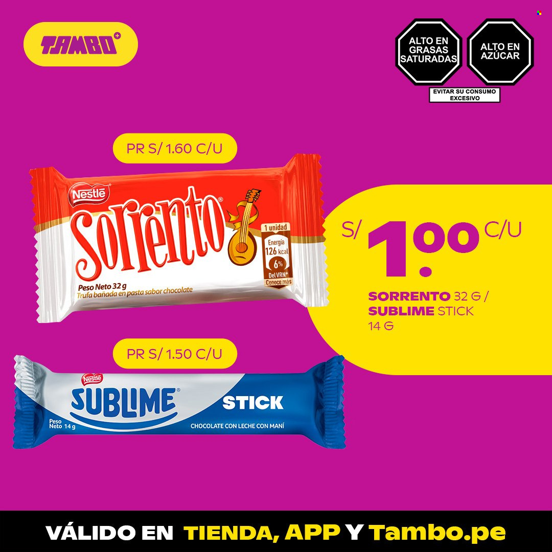 thumbnail - Folleto actual Tambo - 2.2.2023 - 1.3.2023 - Ventas - Nestlé, trufa. Página 2.