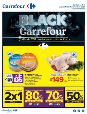 Folleto actual Carrefour Hipermercados - 04/11/21 - 11/11/21.