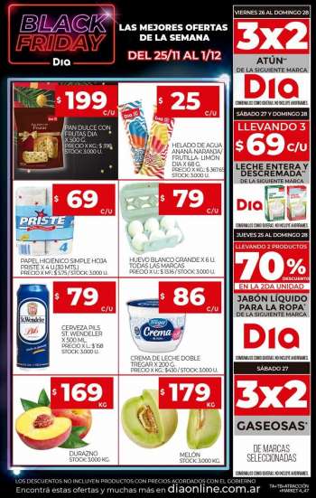 Folleto actual Supermercado Dia - 25/11/21 - 01/12/21.
