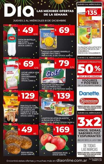 Folleto actual Supermercado Dia - 02/12/21 - 08/12/21.
