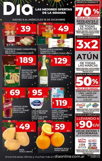 Folleto actual Supermercado Dia - 09/12/21 - 15/12/21.