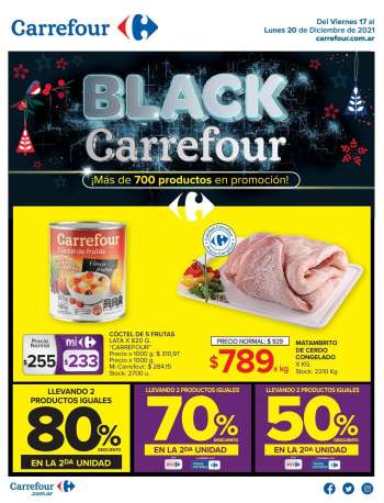 Folleto actual Carrefour Hipermercados - 17/12/21 - 20/12/21.