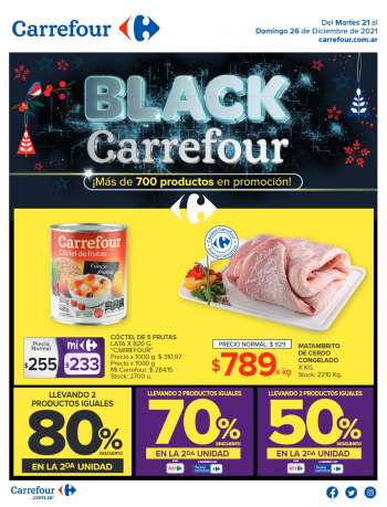 Folleto actual Carrefour Hipermercados - 21/12/21 - 26/12/21.