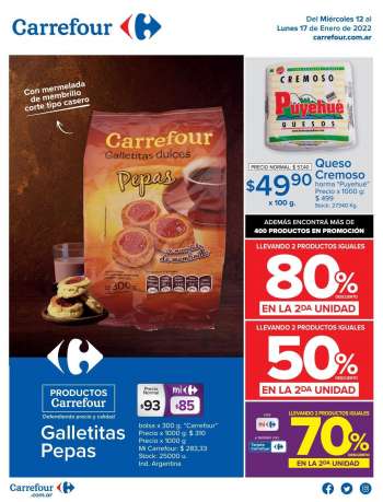 Folleto actual Carrefour Hipermercados - 12/01/22 - 17/01/22.