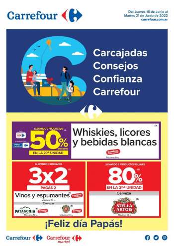 Folleto actual Carrefour Hipermercados - 16/06/22 - 21/06/22.
