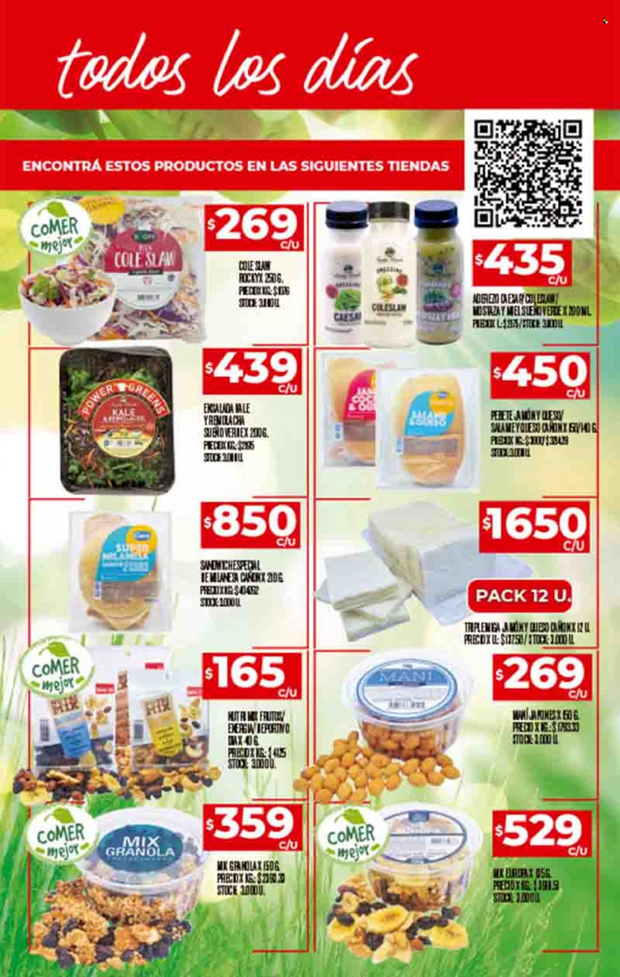 Folleto actual Supermercado Dia - 19/01/23 - 25/01/23 - Ventas - queso, maní, granola. Página 3.