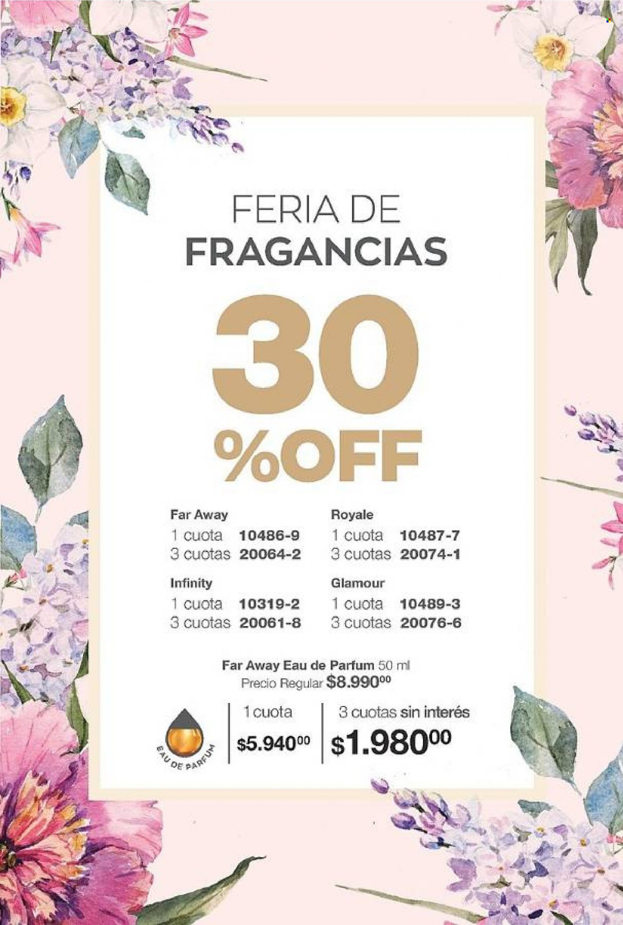 Folleto actual Avon - Ventas - perfume, Far Away, Off. Página 27.