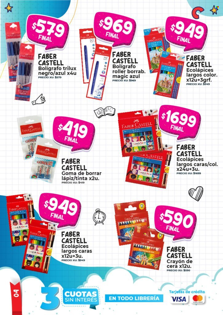 Folleto actual Vital - 07/03/23 - 19/03/23 - Ventas - bolígrafo, goma de borrar, librería. Página 4.