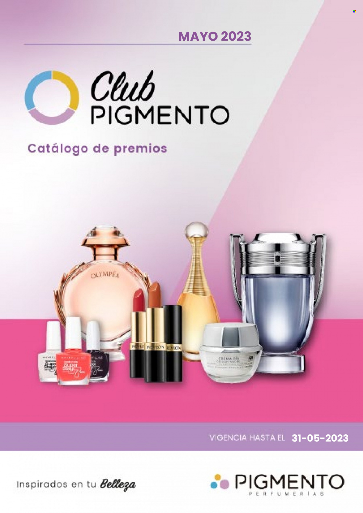 Catálogo Pigmento - 01/05/23 - 31/05/23. Página 1.