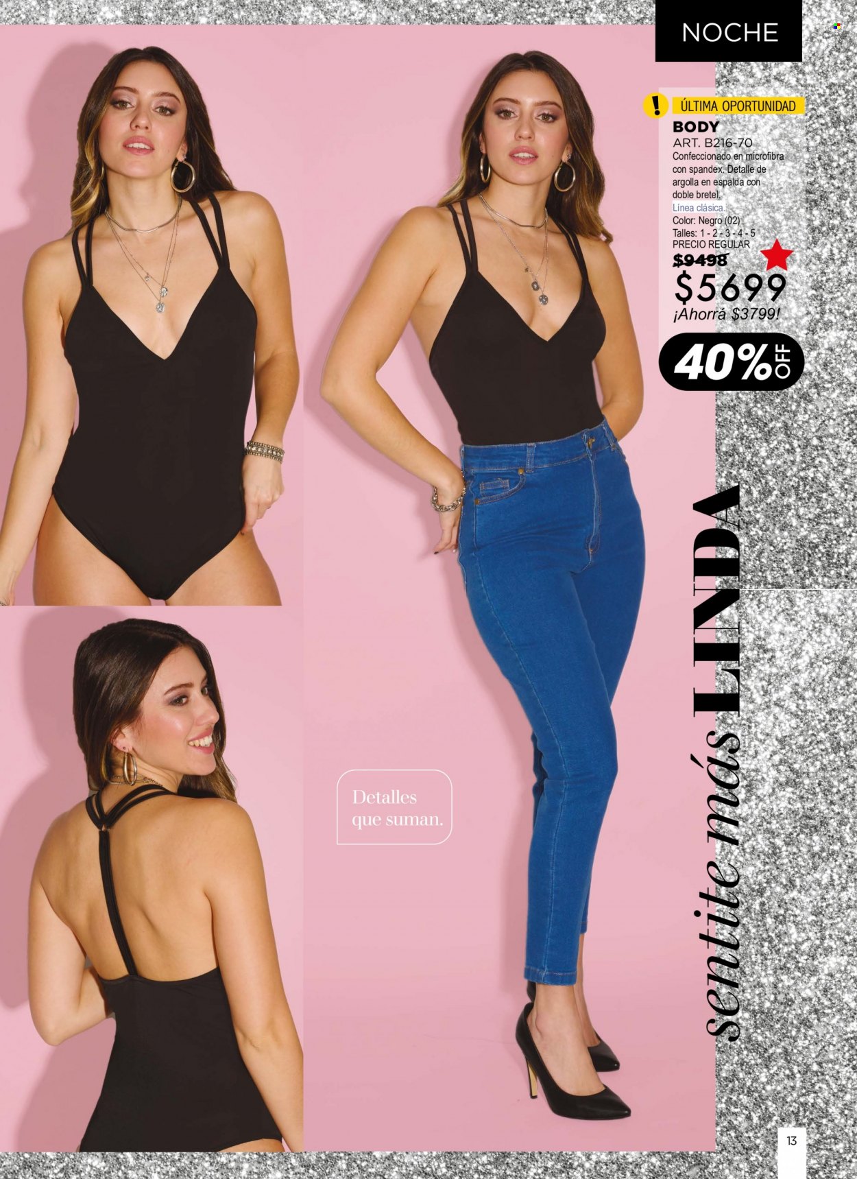 Folleto actual Juana Bonita - Ventas - body. Página 13.