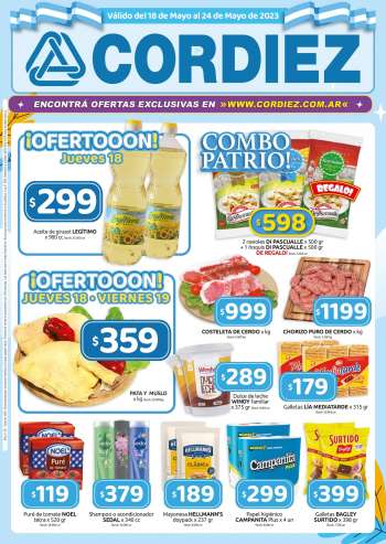 Ofertas Cordiez Pilar