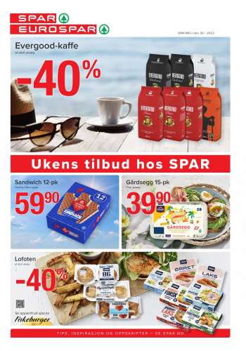 Kundeavis SPAR - 25.07.2022 - 31.07.2022.