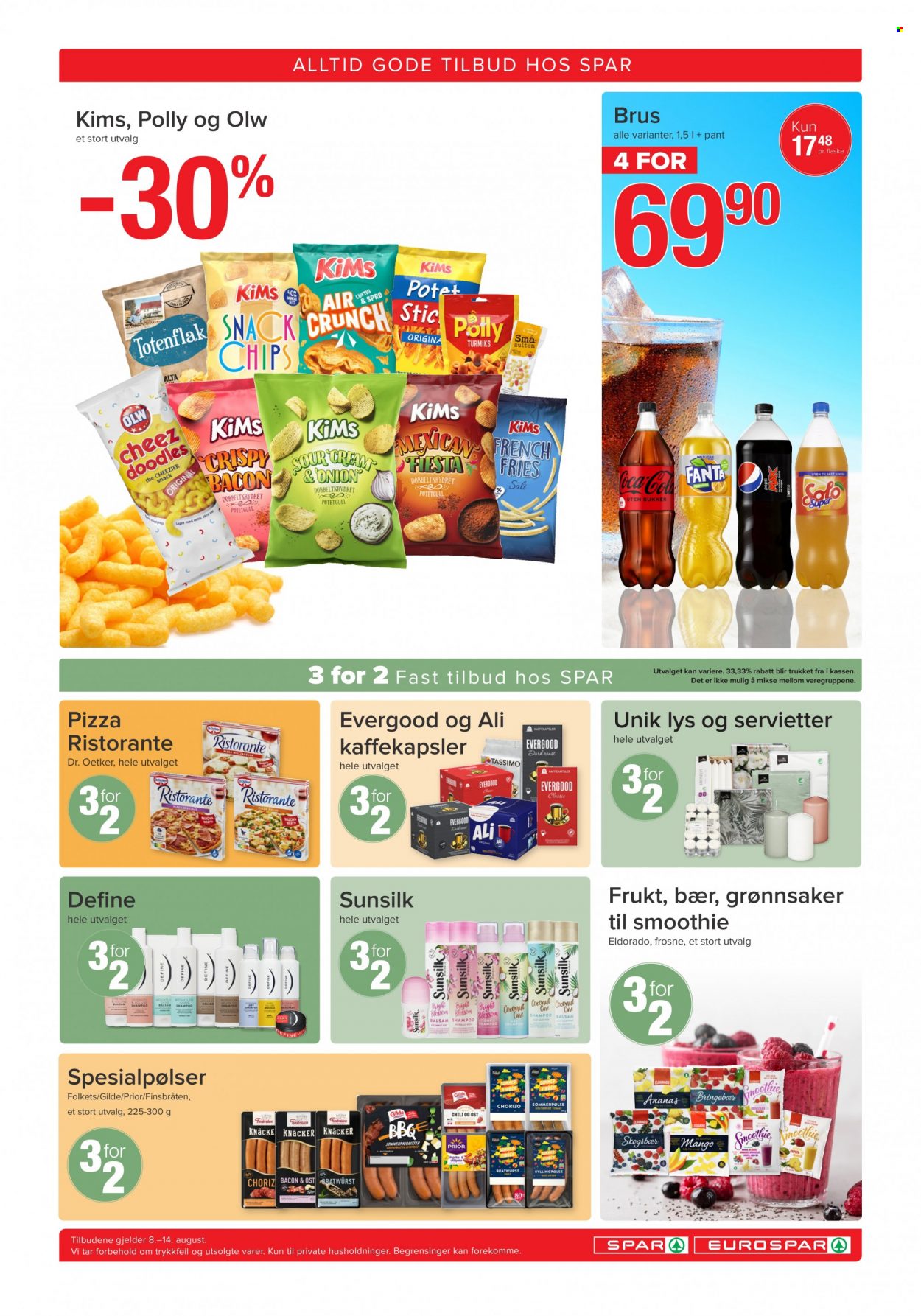Kundeavis SPAR - 8.8.2022 - 14.8.2022. Side 8