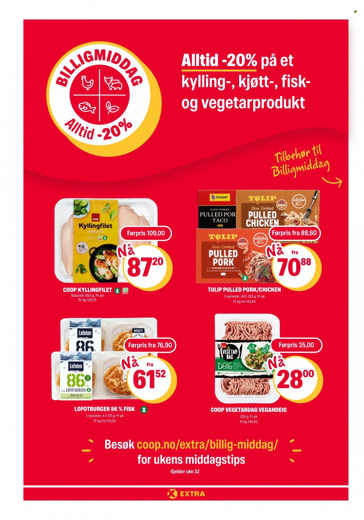 Kundeavis Coop Extra - 8.8.2022 - 14.8.2022. Side 2