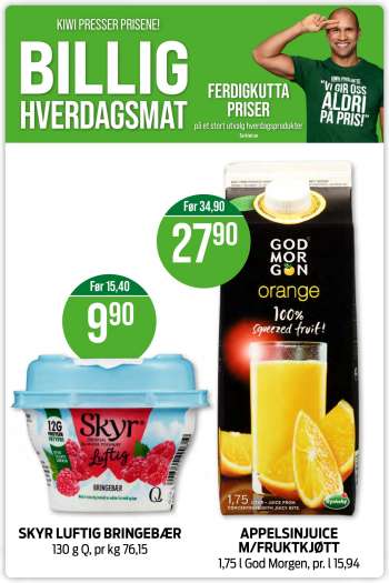Kundeavis KIWI - 08.08.2022 - 14.08.2022.