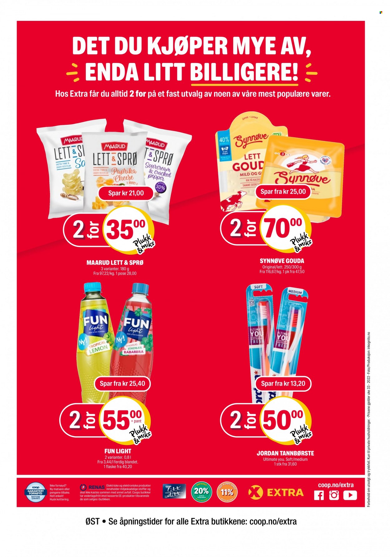 Kundeavis Coop Extra - 15.8.2022 - 21.8.2022. Side 9