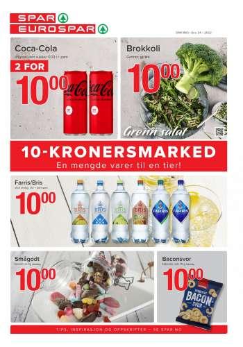 Kundeavis SPAR - 22.8.2022 - 28.8.2022.