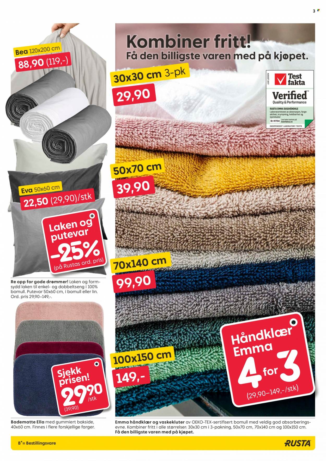 Kundeavis Rusta - 31.8.2022 - 6.9.2022. Side 3