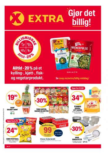Kundeavis Coop Extra - 12.9.2022 - 18.9.2022.