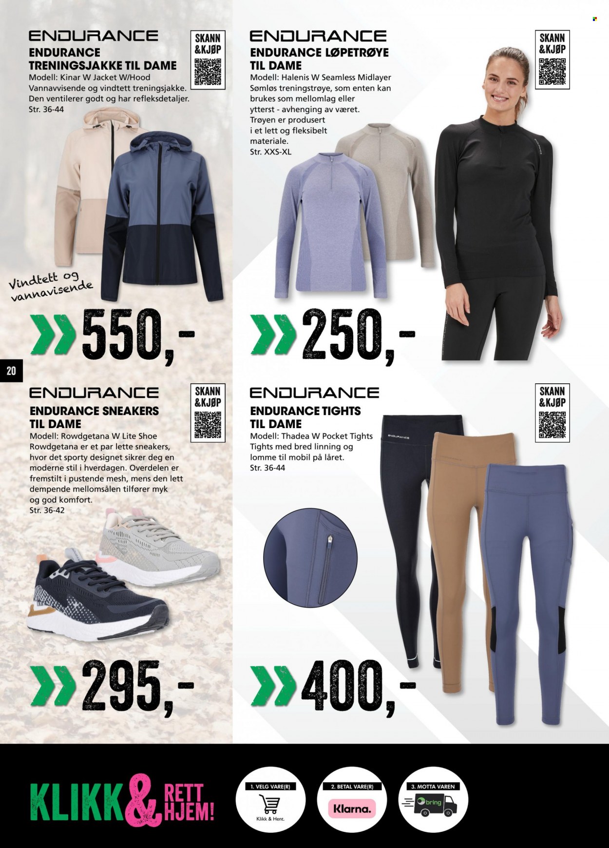 Kundeavis Sport Outlet - 20.9.2022 - 24.9.2022 - Produkter fra tilbudsaviser - tights, sneakers. Side 20.