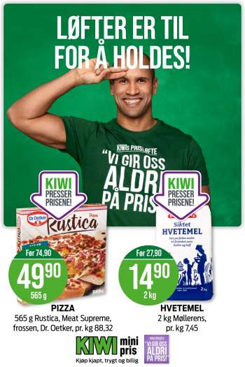 Kundeavis KIWI - 3.10.2022 - 9.10.2022.