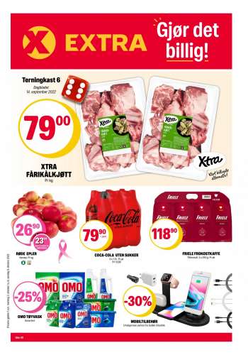 Kundeavis Coop Extra - 3.10.2022 - 9.10.2022.