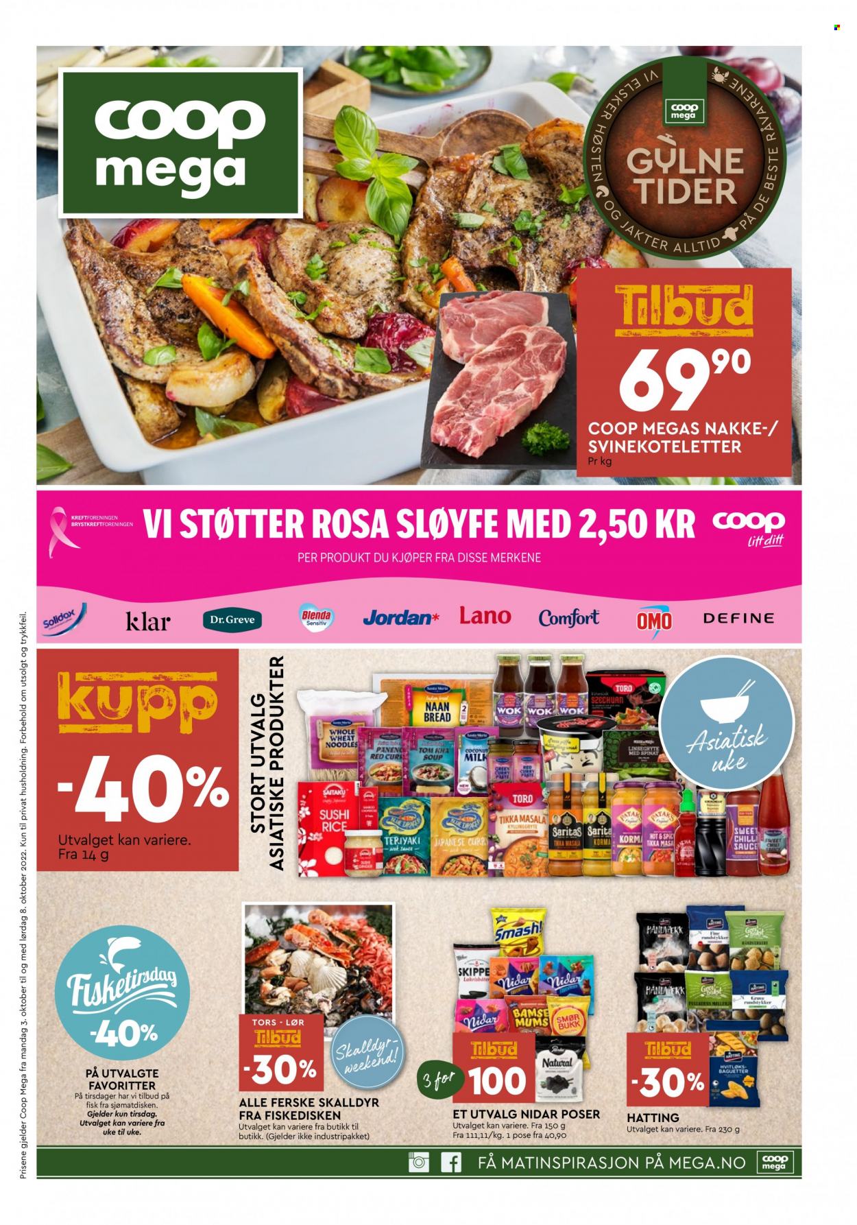 Kundeavis Coop Mega - 3.10.2022 - 8.10.2022. Side 1