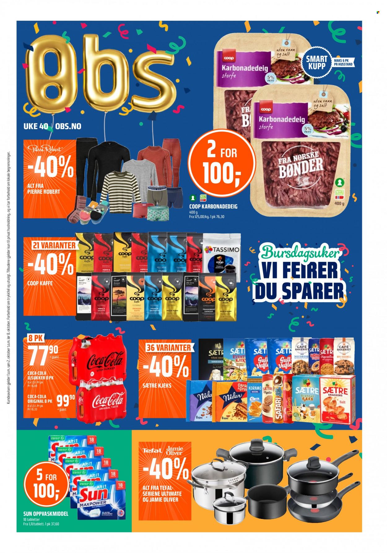Kundeavis Coop Obs - 2.10.2022 - 8.10.2022. Side 1