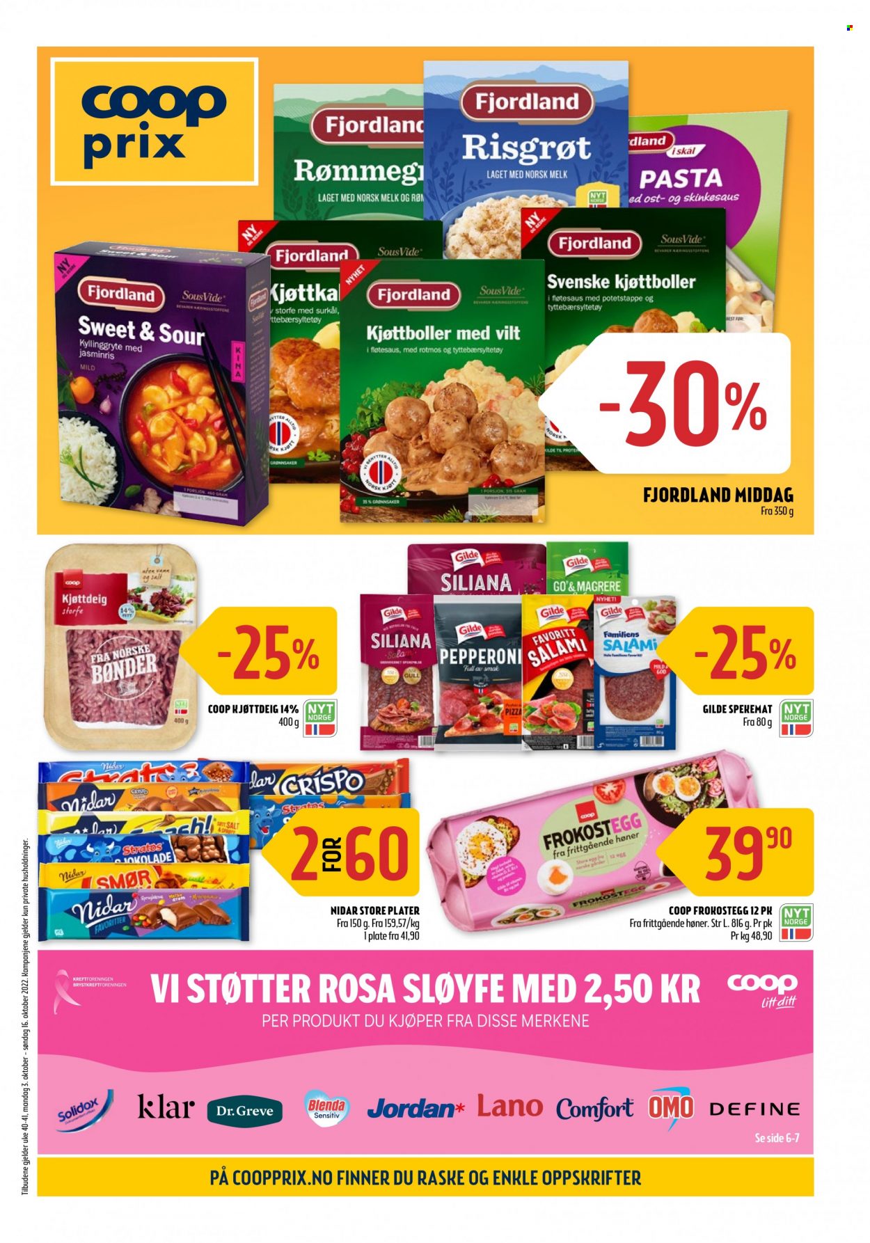 Kundeavis Coop Prix - 3.10.2022 - 16.10.2022. Side 1