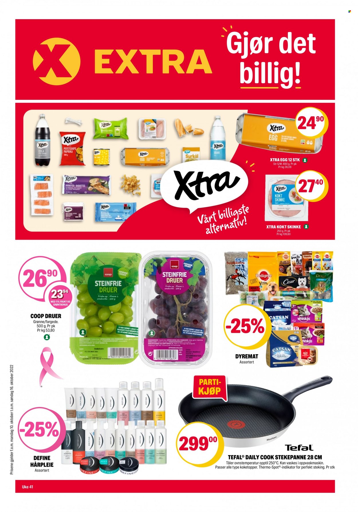 Kundeavis Coop Extra - 10.10.2022 - 16.10.2022. Side 1