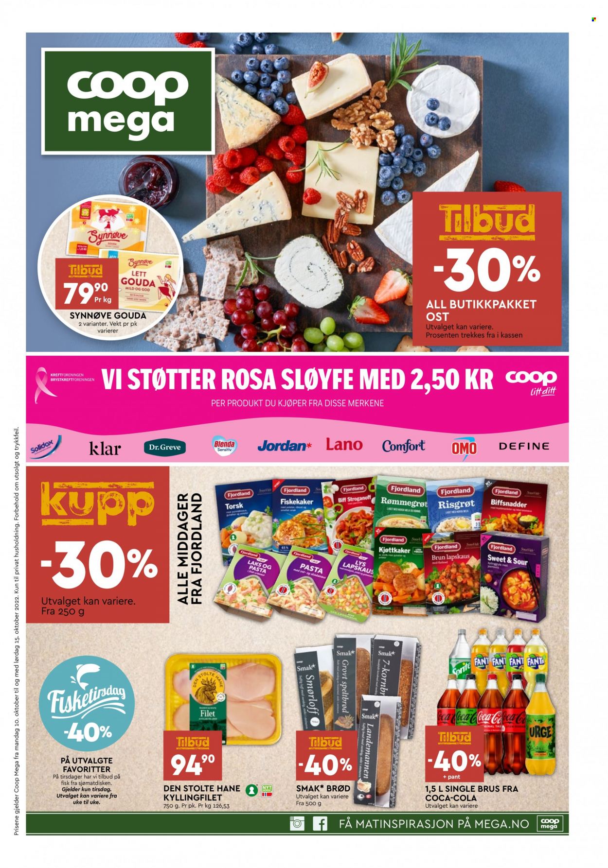 Kundeavis Coop Mega - 10.10.2022 - 15.10.2022. Side 1