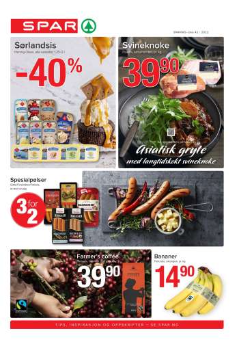 Kundeavis SPAR.