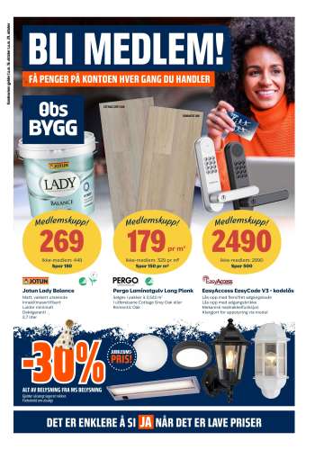 Kundeavis Coop Obs BYGG - 16.10.2022 - 29.10.2022.